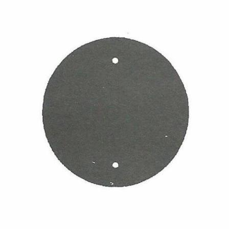 MULBERRY Electrical Box Cover, Round, Steel, Blank 40430